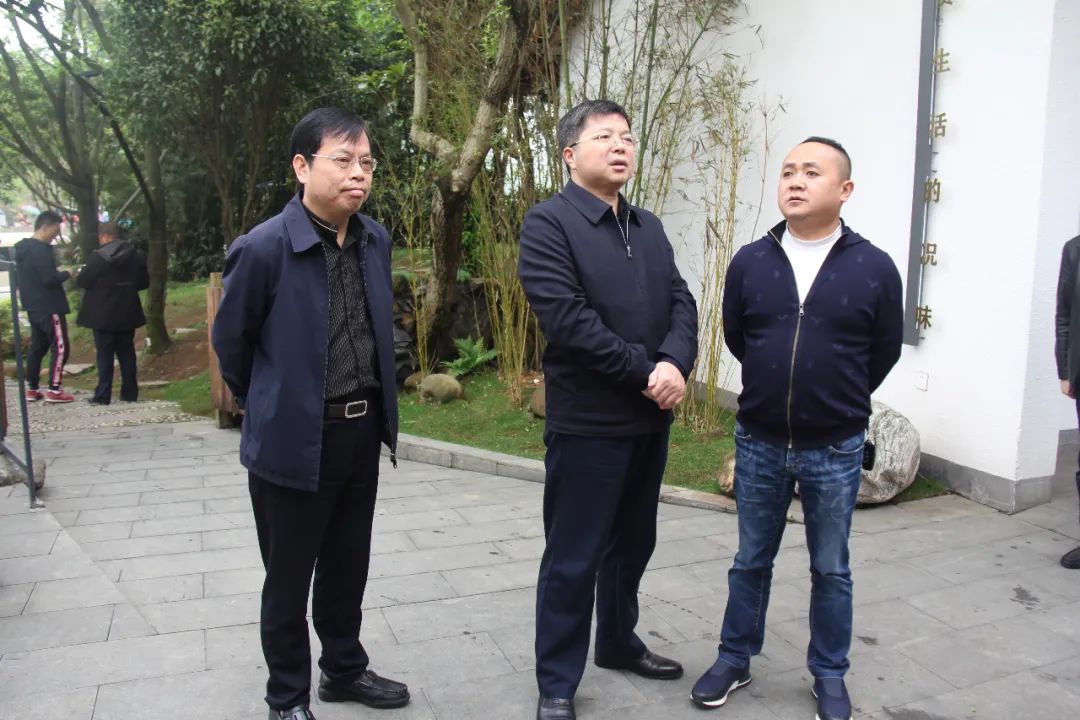 谭海洋现场督导园区突出生态环境问题整改工作
