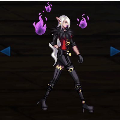 dnf多gif动图展示暗夜使者个性武器幻化推荐