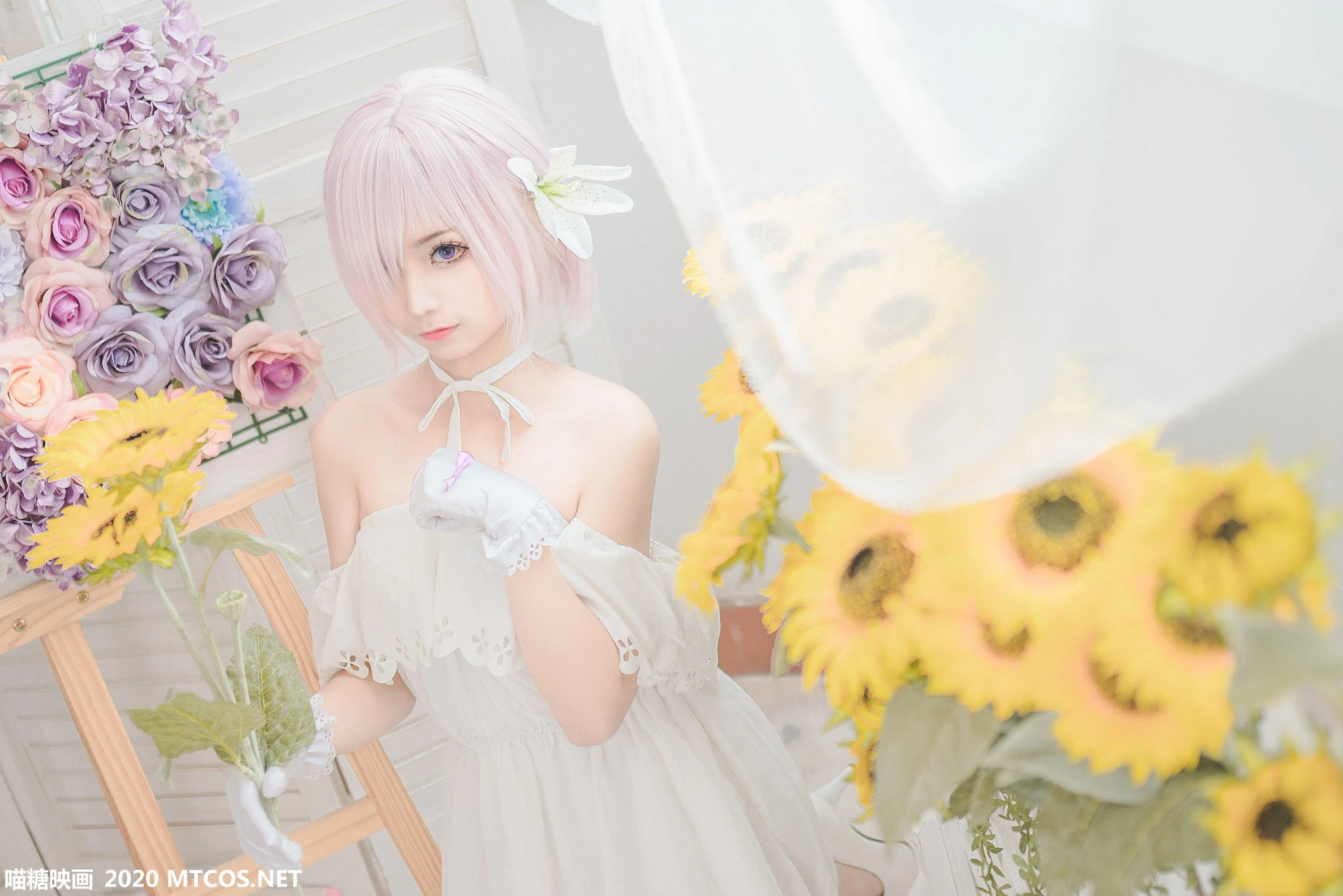 【喵糖映画系列】VOL.150 白色玛修[40p]