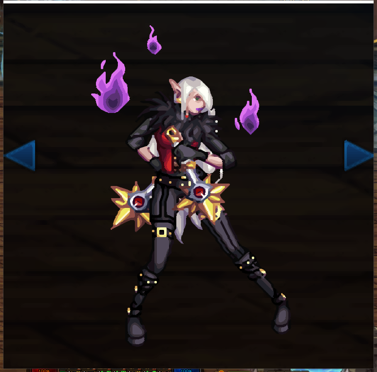 dnf多gif动图展示暗夜使者个性武器幻化推荐