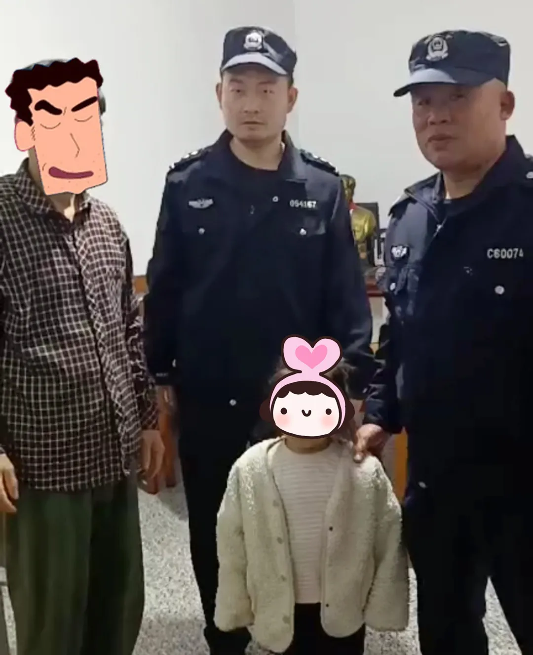 「我为群众办实事」女童夜间走失家长不知，蜀黍走街串户帮助找家