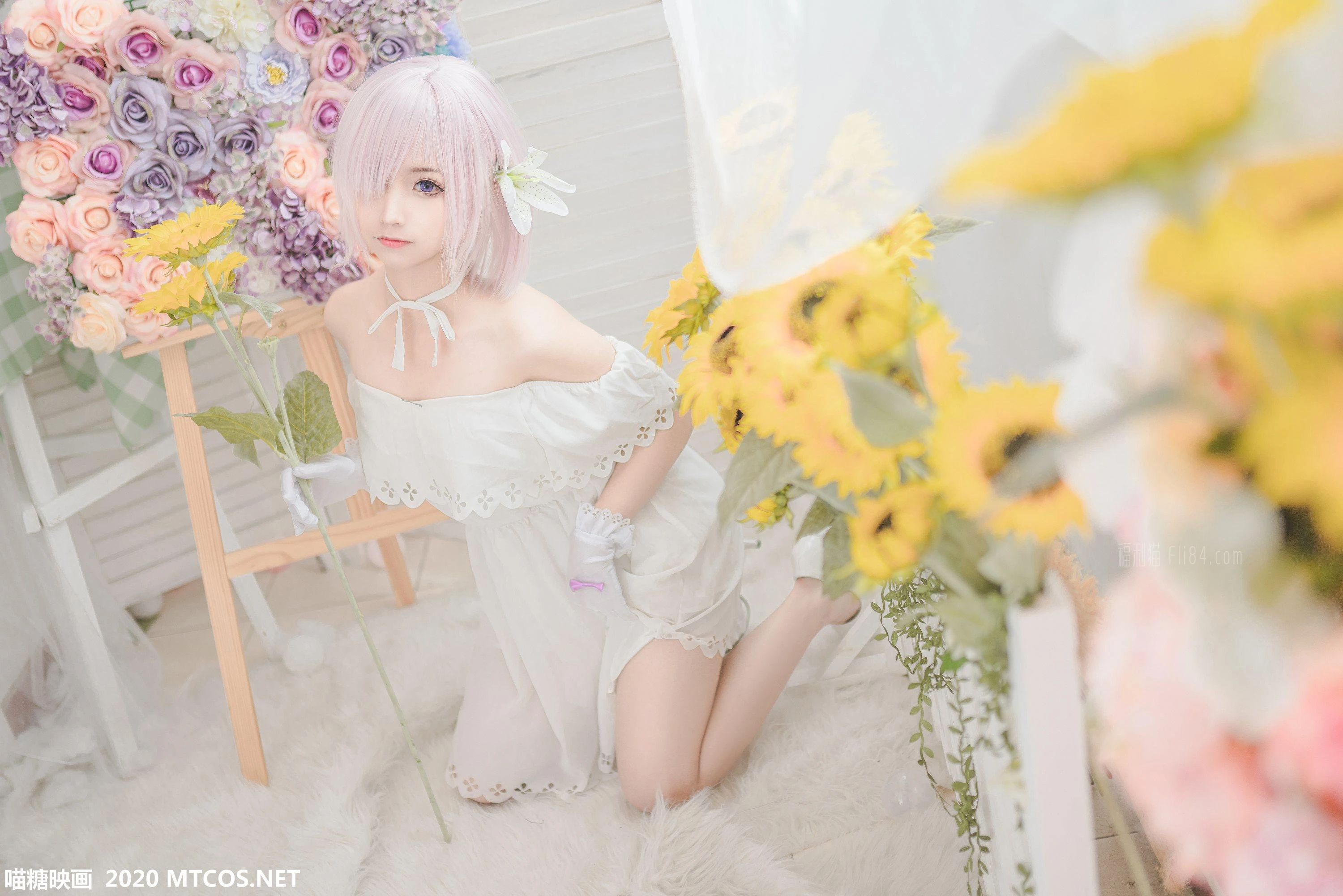 【喵糖映画系列】VOL.150 白色玛修[40p]