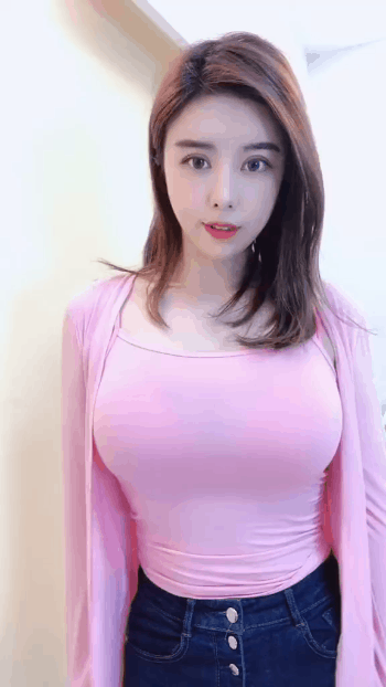 亮点内涵gif：妹子，你看到了什么呢？！