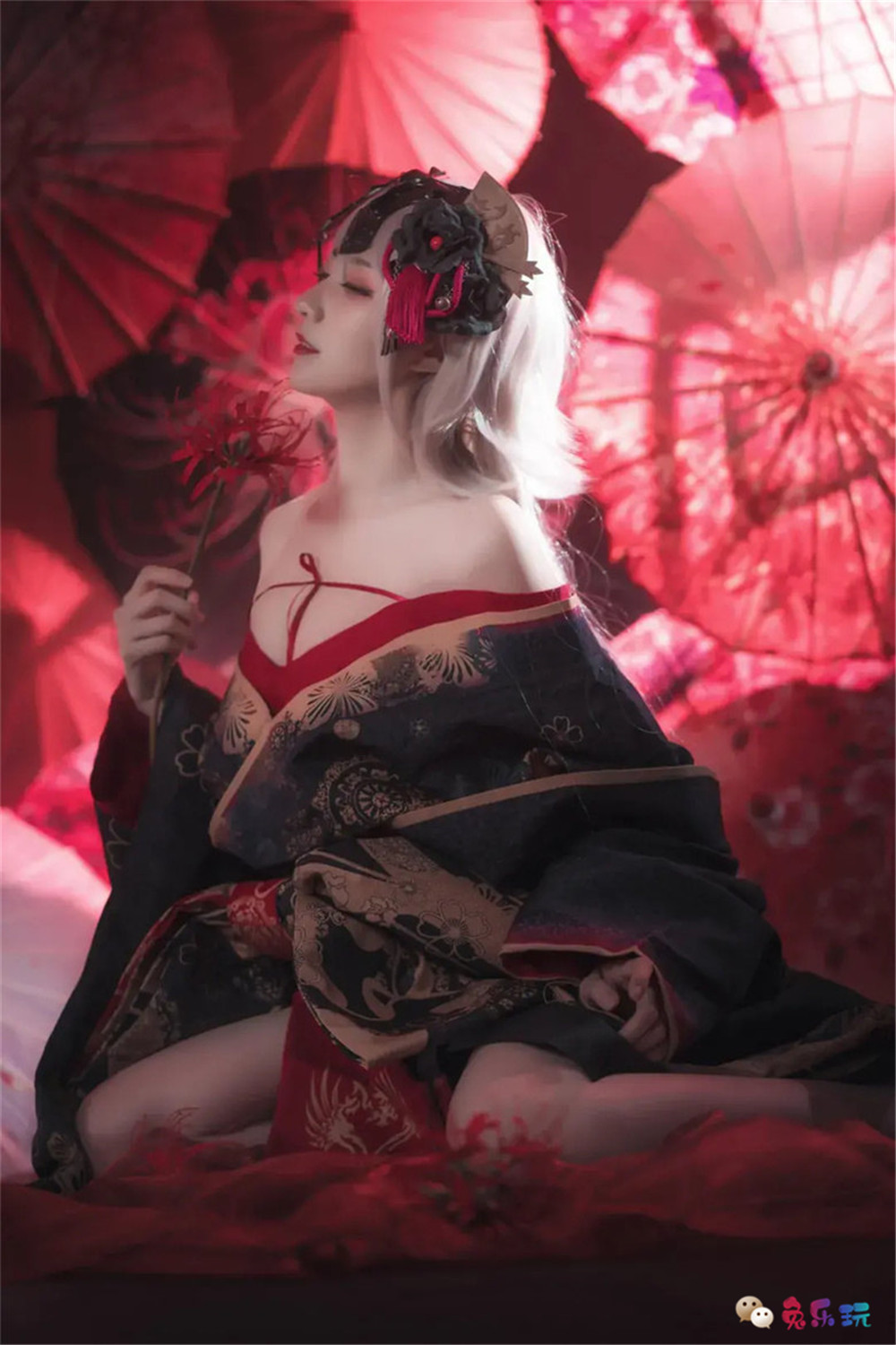 墨灼灼灼灼图包合集精选丨Fate Grand Order·黑贞·花魁