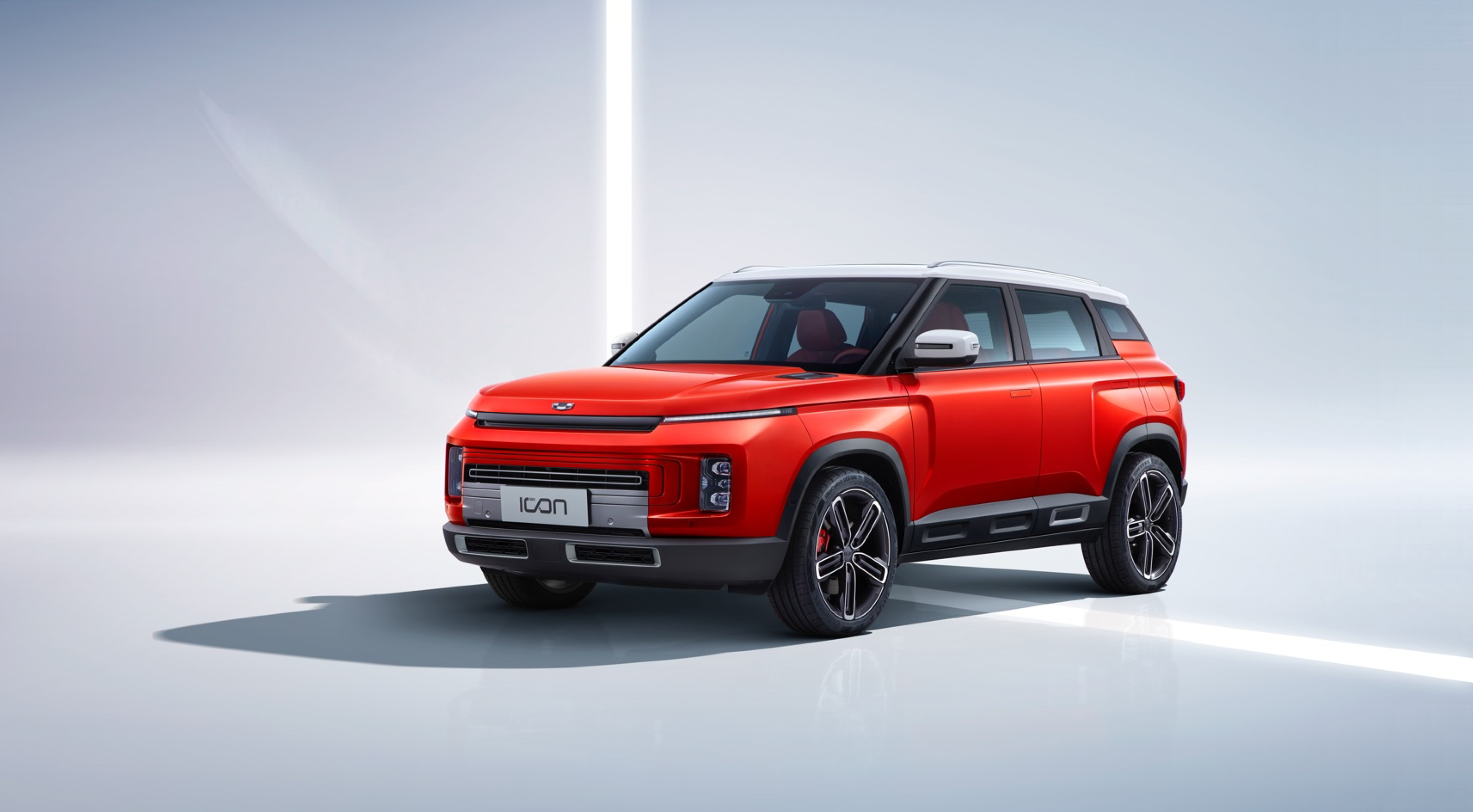 吉利icon限量版外观曝光,开启潮流不单行的年轻新时尚_太平洋号