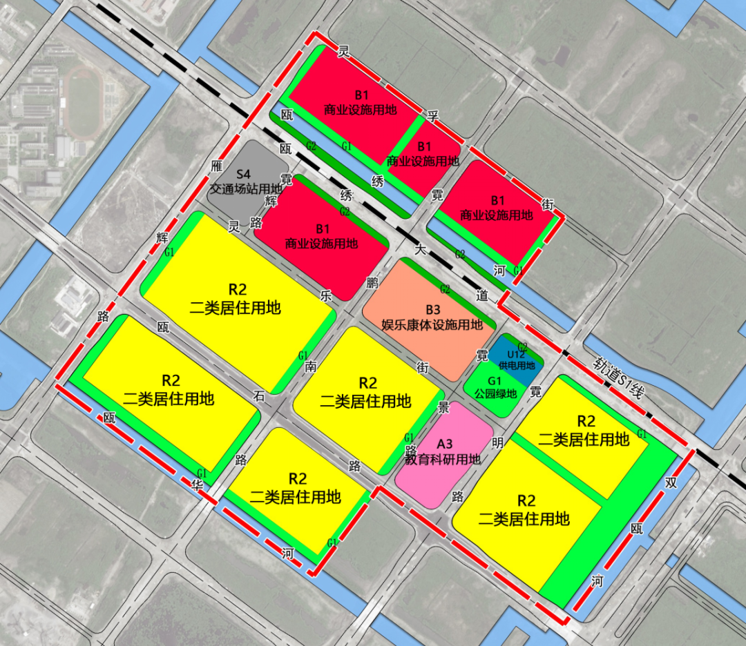瓯江口控规修改学校,商业,娱乐等地块同步出让