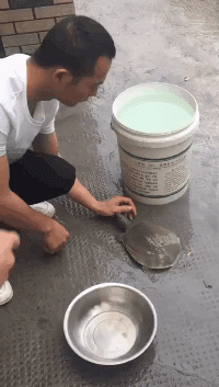 爆笑动图GIF：毛线走出了维密的气质！